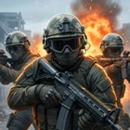 أيقونة Elite Gunner: Frontline Ops